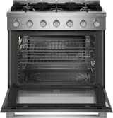 Bosch HGS5657UC industrial style gas range product gallery image 1