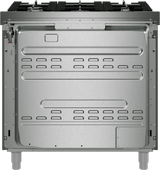 Bosch HDS5657U dual fuel range detail view