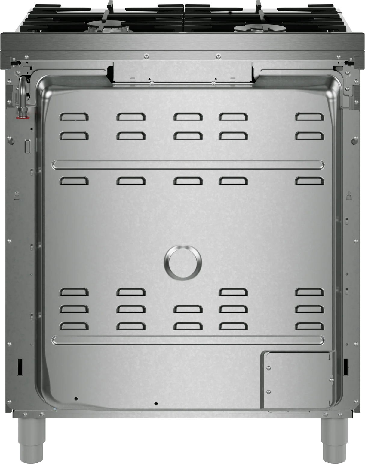 Bosch HDS5057U dual fuel range detail view