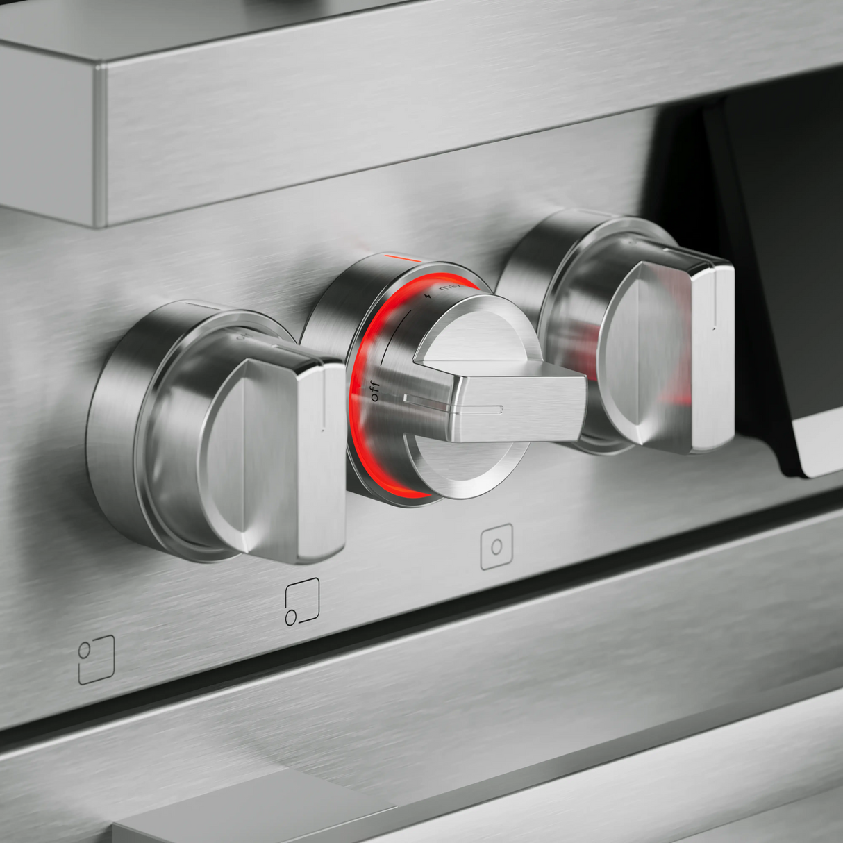 Bosch HDS8057U dual fuel range additional view
