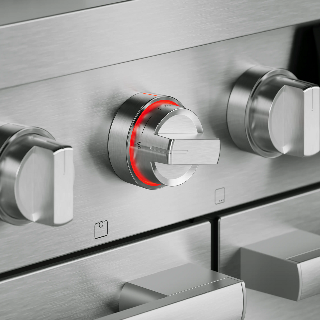 Bosch HDS8857UC dual fuel range additional view