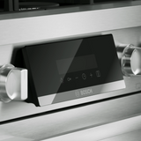 Bosch HDS8857UC dual fuel range detail view