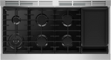 Bosch HDS8857UC dual fuel range oven interior