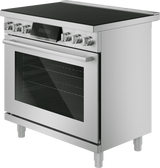 Bosch HIS8657U induction range control panel detail