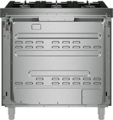 Bosch HDS8657U dual fuel range lifestyle view