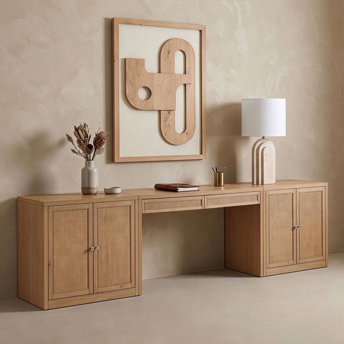 Avro - 3 Piece Desk With Doors