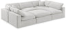 Comfy - 6 Piece Velvet Sectional