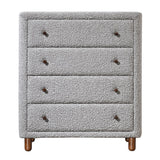 Cleo - Chest - Gray Boucle