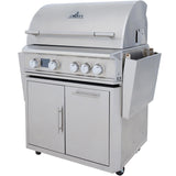 Blaze LTE PRO 32-Inch 4-Burner Propane Gas Grill w/ Digital Temperature Screen & Rear Infrared Burner