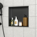 Stainless Steel Shower Niche With Seamless Design For Bathroom Storage