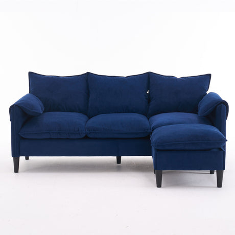 Convertible Combination Sofa With Footstools With Storage