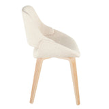 Fabrico - Chair (Set of 2) - Cream And Natural