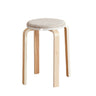 Stackable Round Backless Stools (Set of 4)