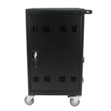 Mobile Charging Cart And Cabinet For Tablets Laptops 30 Device With Combination Lock