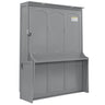 Murphy Bed With Desk, LED Lights And USB Charging Station