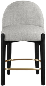 Torino - Counter Stool With Brushed Black Base