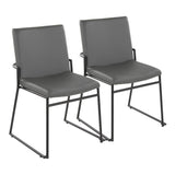 Dutchess - Dining Chair (Set of 2) - Black Metal