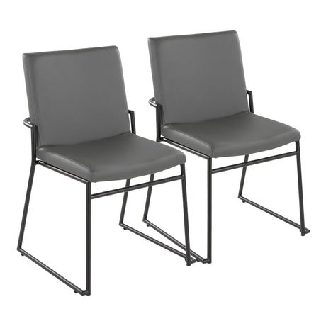 Dutchess - Dining Chair (Set of 2) - Black Metal