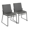 Dutchess - Dining Chair (Set of 2) - Black Metal
