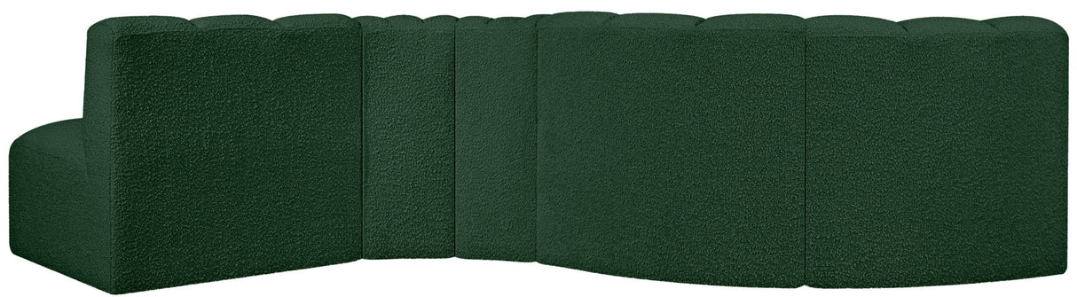 Arc - Boucle Fabric 5 Piece Modular Sofa