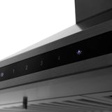 ZLINE Kitchen Package with 30 in. Black Stainless Steel Rangetop and 30 in. Convertible Range Hood (2KP-RTBRH30) - (2KPRTBRH30) -