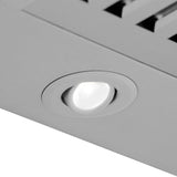 ZLINE Kitchen Package with 36 in. Stainless Steel Rangetop and 36 in. Convertible Range Hood (2KP-RTRH36) - (2KPRTRH36) -