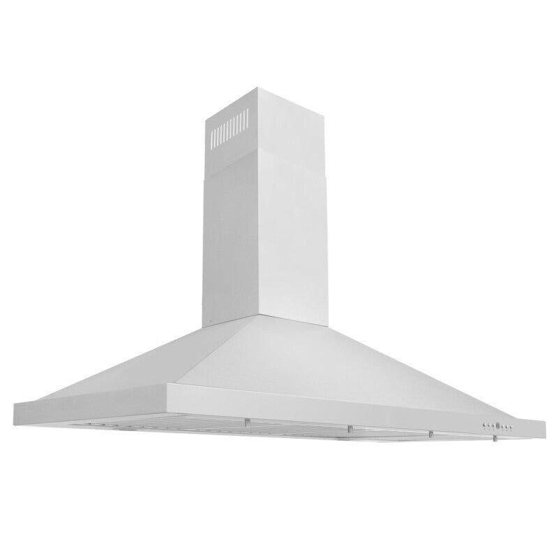 ZLINE Kitchen Package with 48 in. Stainless Steel Rangetop and 48 in. Convertible Range Hood (2KP-RTRH48) - (2KPRTRH48) -