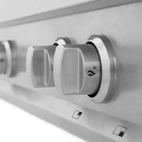 ZLINE Kitchen Package with 30 in. Satin Stainless Steel Rangetop and Convertible Range Hood (2KP-RTSRH30) - (2KPRTSRH30) -