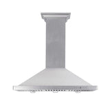 ZLINE Kitchen Package with 36 in. Satin Stainless Steel Rangetop and Convertible Range Hood (2KP-RTSRH36) - (2KPRTSRH36) -