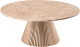 Cindra - Genuine Marble Top And Iron Base Table