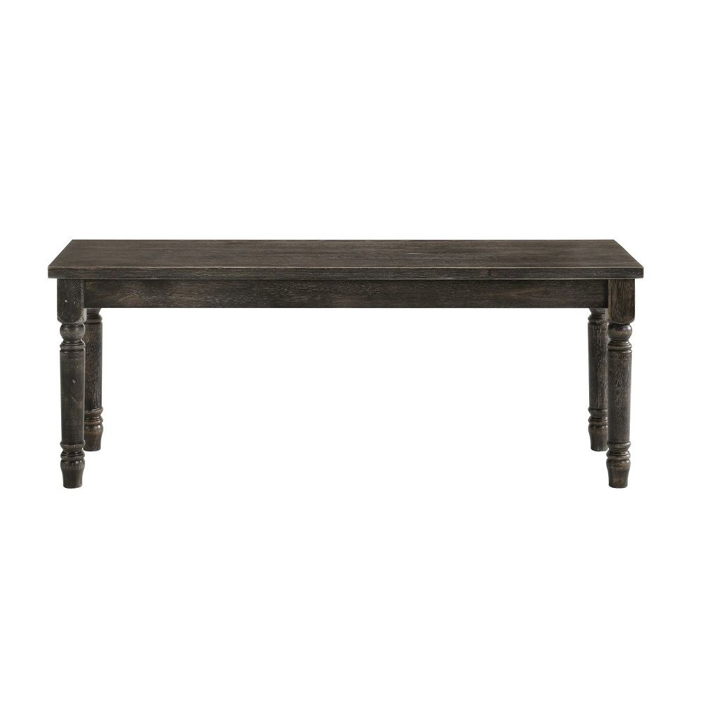 Claudia II - Bench - Weathered Gray