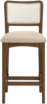 Atrium - Counter Stool With Brushed Brown Base (Set of 2)