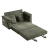 Upholstered Futon Convertible Floor Sofa Bed