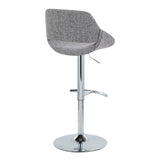 Fabrizzi - Adjustable Bar Stool Set