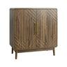 Sideboard Buffet Cabinet With Carved Doors And Adjustable Layer Board