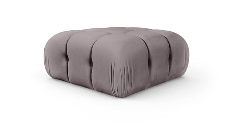 Orin - Velvet Performance Fabric Upholstered Modular Ottoman
