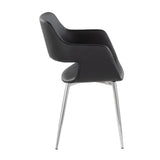 Margarite - Dining / Accent Chair - Chrome Metal (Set of 2)