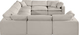 Comfy - 8 Piece Linen Modular Sectional
