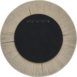 Meadow - Round Jute Rope Framed Mirror