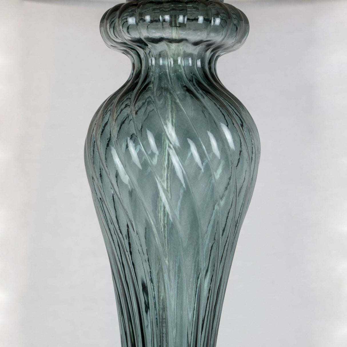 Windsor - 25" Glass Table Lamp (Set of 2) - White