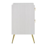 Zeena - Nightstand - White