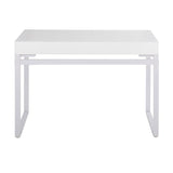 Drift - Desk - White Steel And White Wood
