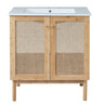 Bathroom Vanity Cabinet With Doors, Soft Close Design