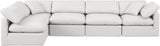Indulge - Faux Leather 5 Piece Modular Sectional