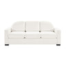 Modern 3 Seater Sofa With Curved Backrest
