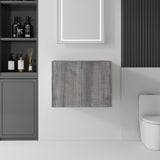 Floating Bathroom Vanity Cabinet With Soft Close Double Doors, Spacious Interior Storage, Wall Mounted, Cabinet Only