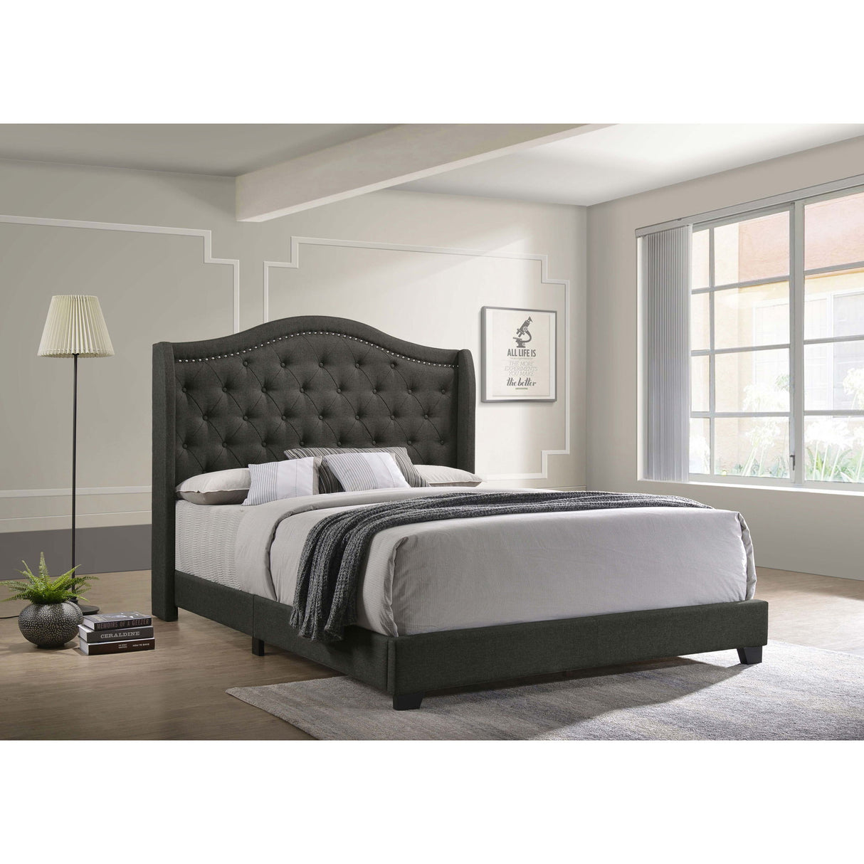 Copper - Wingback Bed