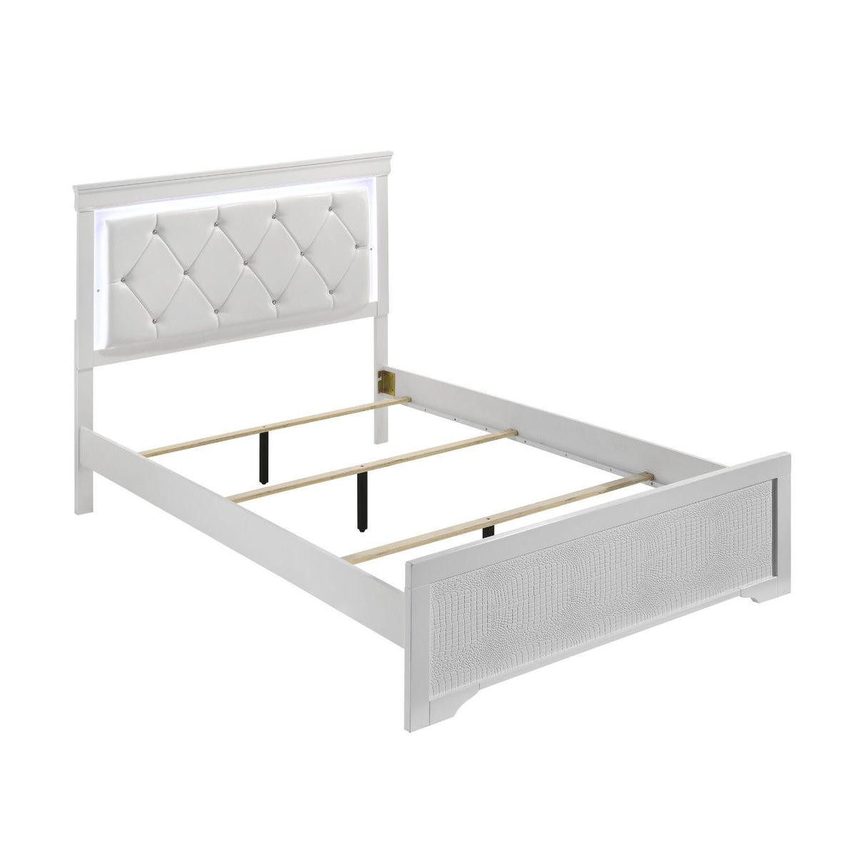 Blaze - Modern Bed With LED Headboard