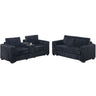 Modern Style 2 Piece Sofa Set With Cup Holders & Charging Port