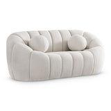 Elijah - Boucle Fabric Loveseat